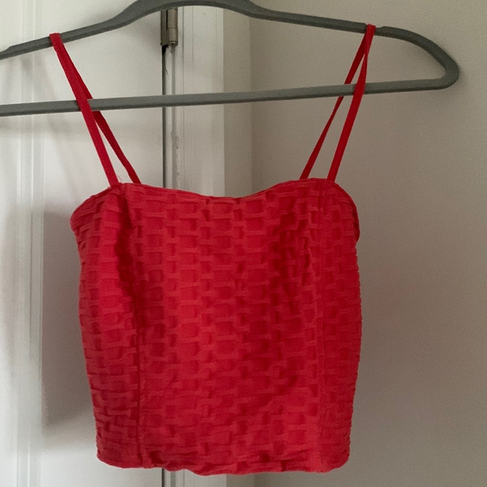 open back crop top